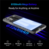 UMIDIGI Power 5S wersja globalna Smartphone 4GB 64GB 6.53 "HD + wyświetlacz 16MP potrójna kamera 6150mAh bateria telefon komórkowy 3